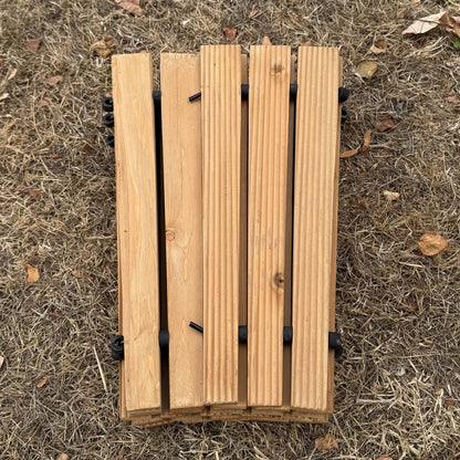 Curved Roll Out Wooden Garden Track Path (2.06m Roll)