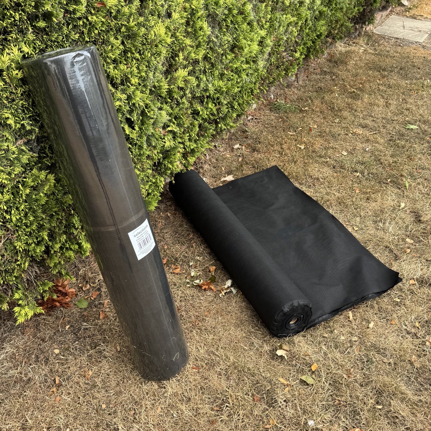Weed Control Membrane Suppressant Fabric Rolls - 2m x 50m, 50g/m, 2%UV (Pack of 2 Rolls)