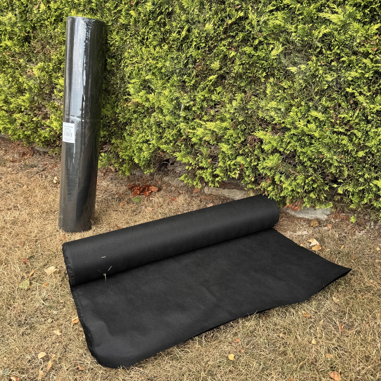 Weed Control Membrane Suppressant Fabric Rolls - 2m x 50m, 50g/m, 2%UV (Pack of 2 Rolls)