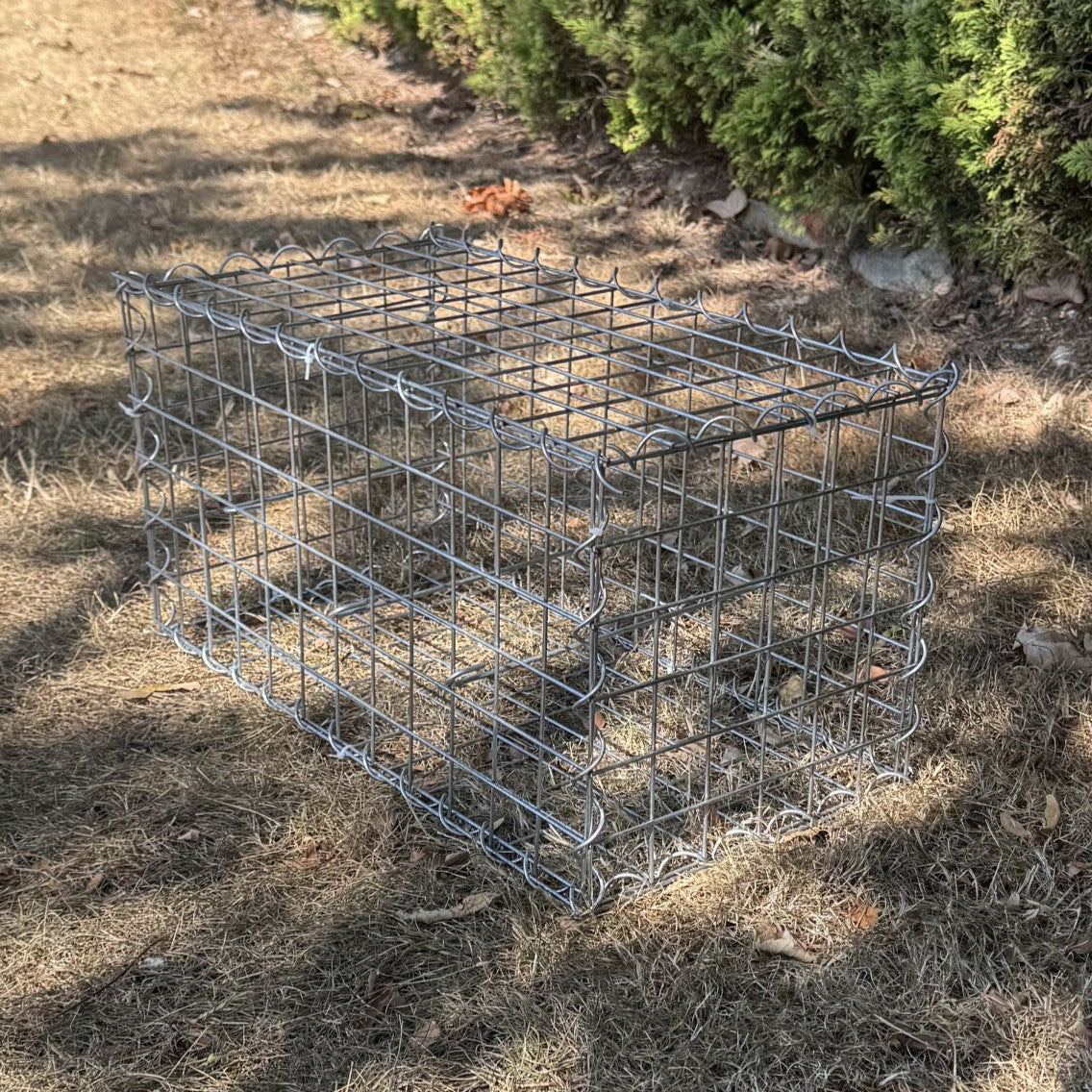 Small Gabion Mesh Cage Retaining Wall Basket (60 x 30 x 30cm)