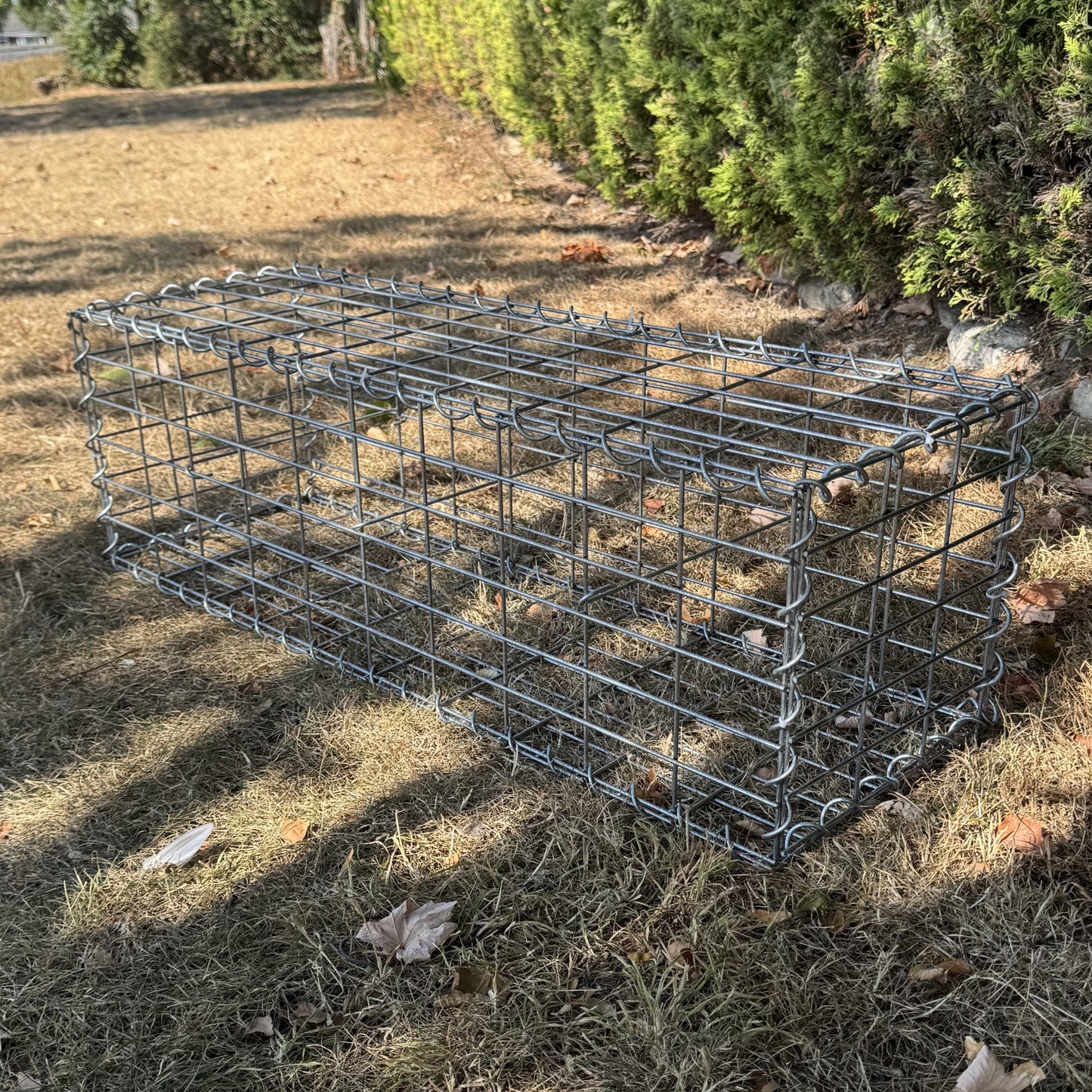Medium Gabion Mesh Cage Retaining Wall Basket (100 x 30 x 30cm)