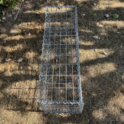 Medium Gabion Mesh Cage Retaining Wall Basket (100 x 30 x 30cm)