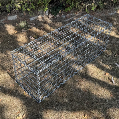 Medium Gabion Mesh Cage Retaining Wall Basket (100 x 30 x 30cm)