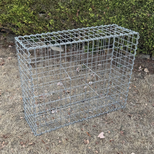 Large Gabion Mesh Cage Retaining Wall Basket (100 x 80 x 30cm)
