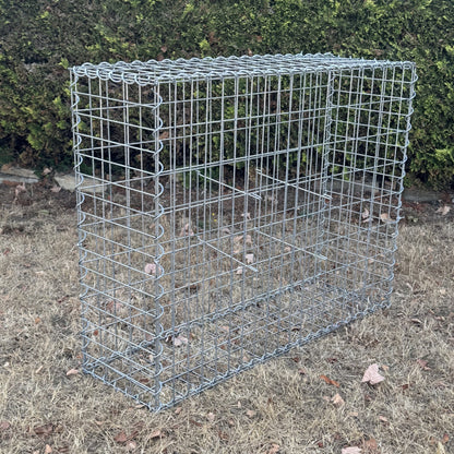Large Gabion Mesh Cage Retaining Wall Basket (100 x 80 x 30cm)