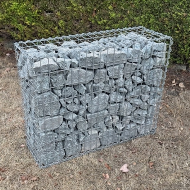 Large Gabion Mesh Cage Retaining Wall Basket (100 x 80 x 30cm)