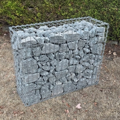 Large Gabion Mesh Cage Retaining Wall Basket (100 x 80 x 30cm)