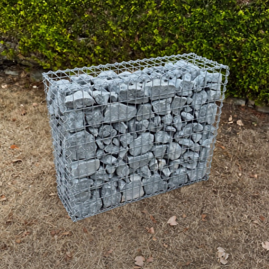 Large Gabion Mesh Cage Retaining Wall Basket (100 x 80 x 30cm)