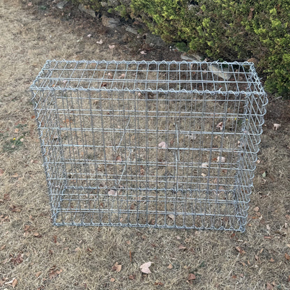Large Gabion Mesh Cage Retaining Wall Basket (100 x 80 x 30cm)
