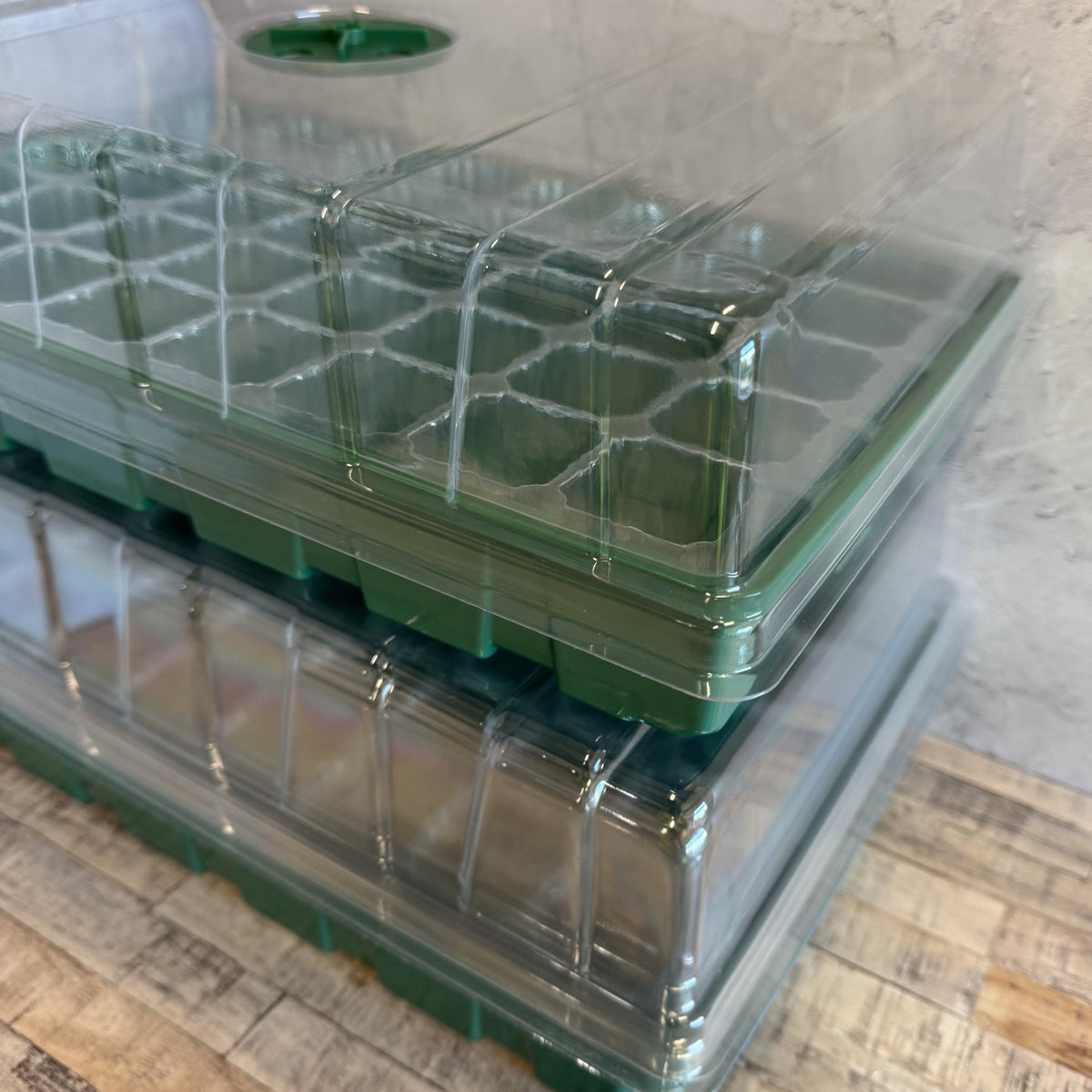 Plant Propagator 40 Cell Seed Tray Set with Plant Labels & Potting Tools - Pack of 5