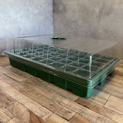 Plant Propagator 40 Cell Seed Tray Set with Plant Labels & Potting Tools - Pack of 5
