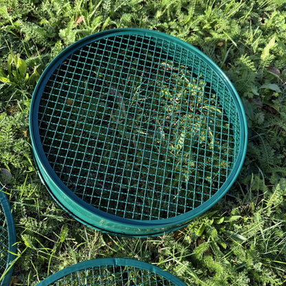 Steel Garden Soil Sieve with 3 Interchangeable Filters