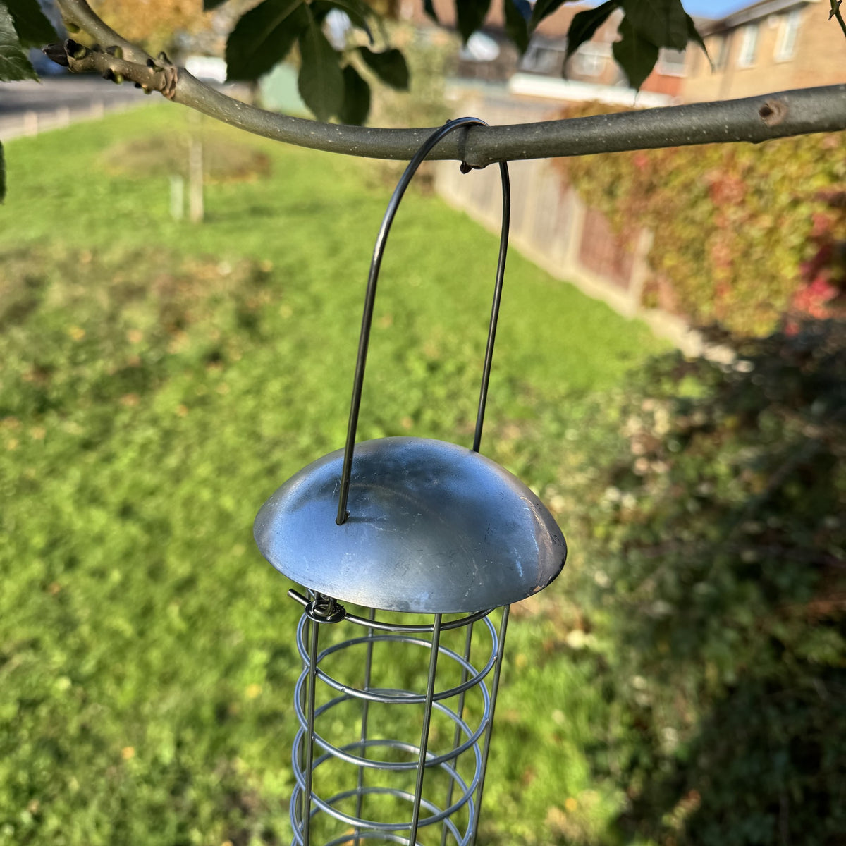 Heavy Duty Hanging Bird Suet Fat Ball Feeder