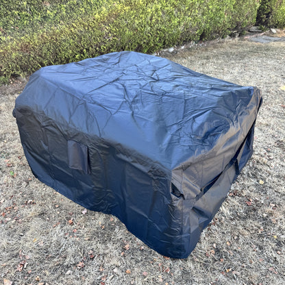Premium Waterproof Picnic Table Garden Furniture Cover in Black (1.57m)