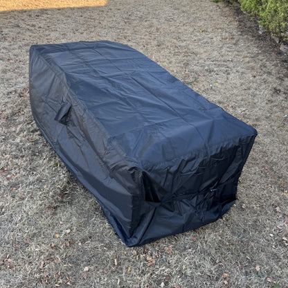 Premium Waterproof Table Garden Furniture Cover in Black (2.03m)