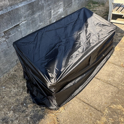Premium Waterproof 3 Seater Garden Bench Cover in Black (1.6m)