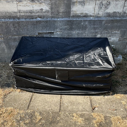 Premium Waterproof 3 Seater Garden Bench Cover in Black (1.6m)