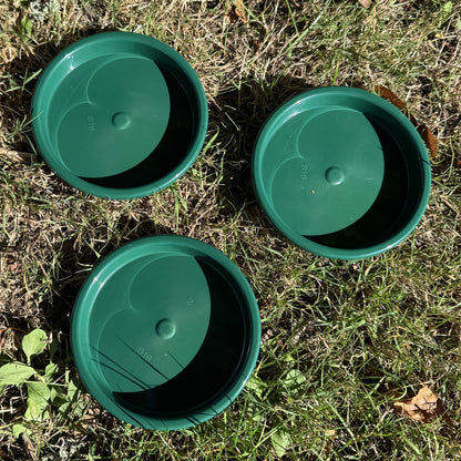 Plastic Hedgehog Feeding Bowls Food & Water Dishes - Pack of 3