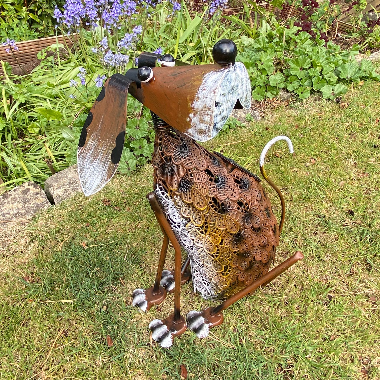 Dog Solar Light Garden Ornament