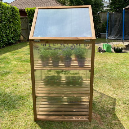 Back Panel for Wooden Mini Growhouse (Wooden Frame and Polycarbonate) GFJ147