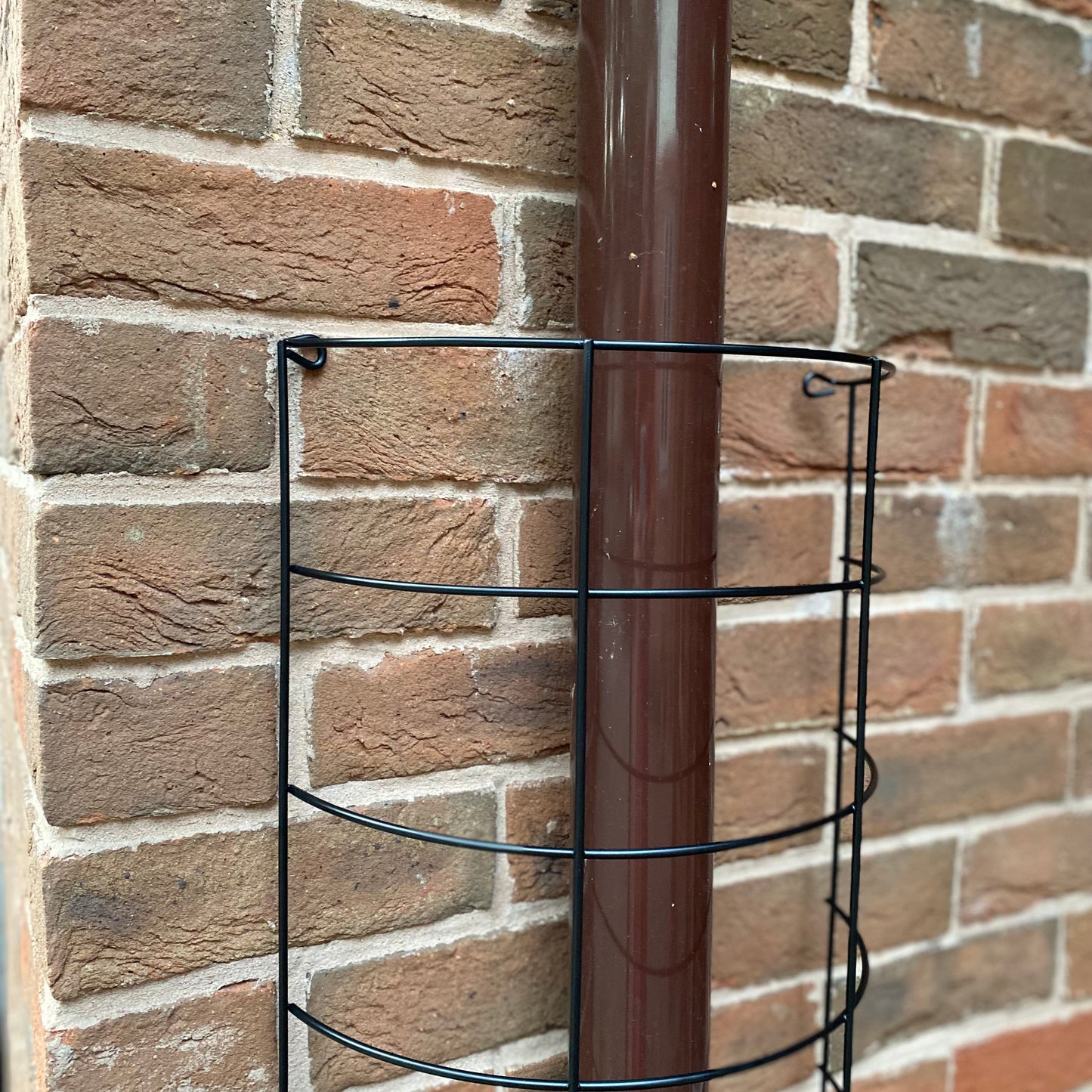 Large Metal Tube Trellis Semi Circular for Drainpipes (Set of 2)