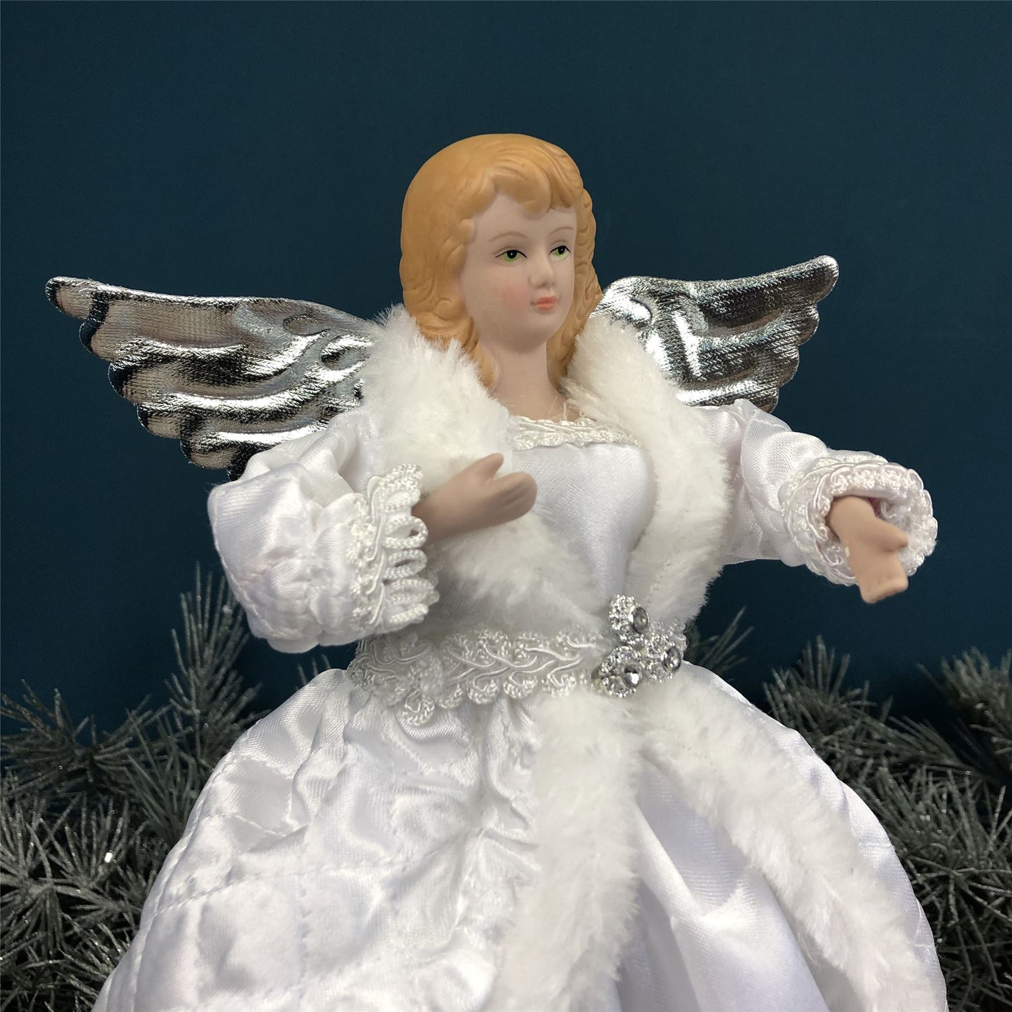 Snow Queen Fairy Christmas Tree Topper