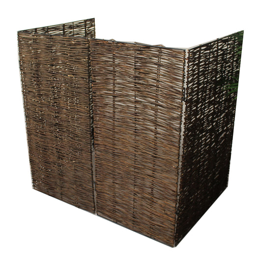 Willow Wheelie Bin Screen (Double) - Damaged Box Stock