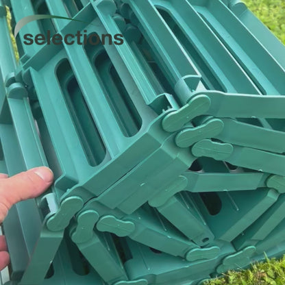 Roll Out Green Plastic Garden Track Path (3m Roll)