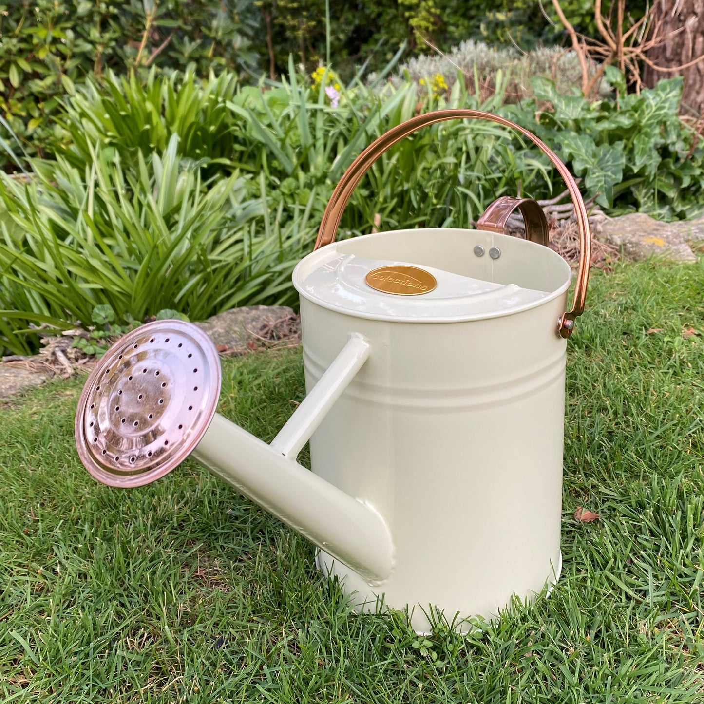 Heritage Cream & Copper Watering Can (3.5 Litre)