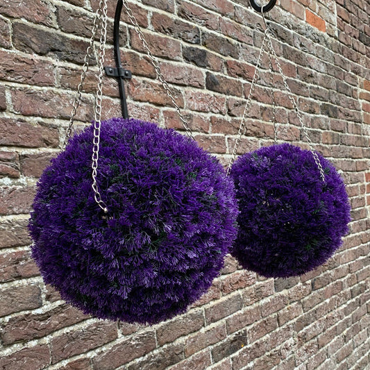 Artificial Topiary Balls  Artificial hanging balls with lights or in pots