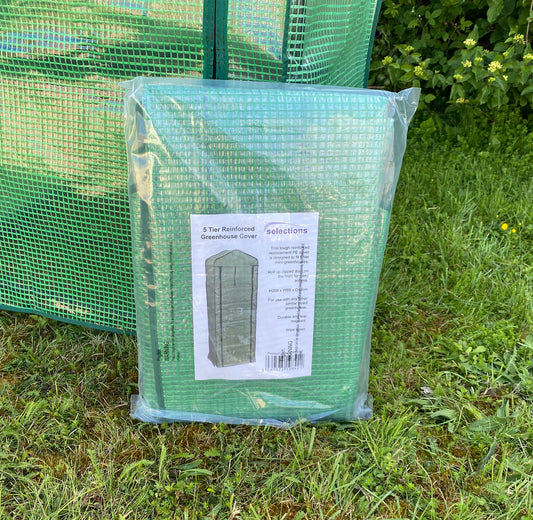 5 Tier Mini Greenhouse Re-inforced Replacement Cover