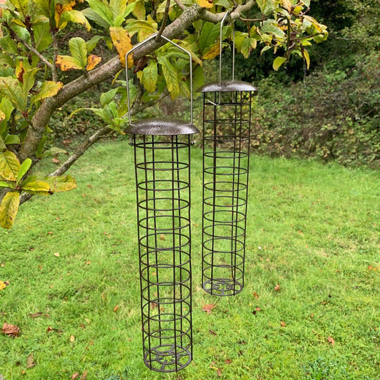 Large Hanging Fatball Bird Feeders For Selections Feeding Stations (Set of 2)