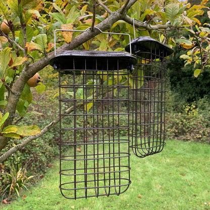 Large Hanging Suet Block Bird Feeders For Selections Feeding Stations (Set of 2)