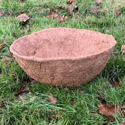 hanging plant liner Preformed Round Coco Hanging Basket Planter Liner (35cm) – Selections