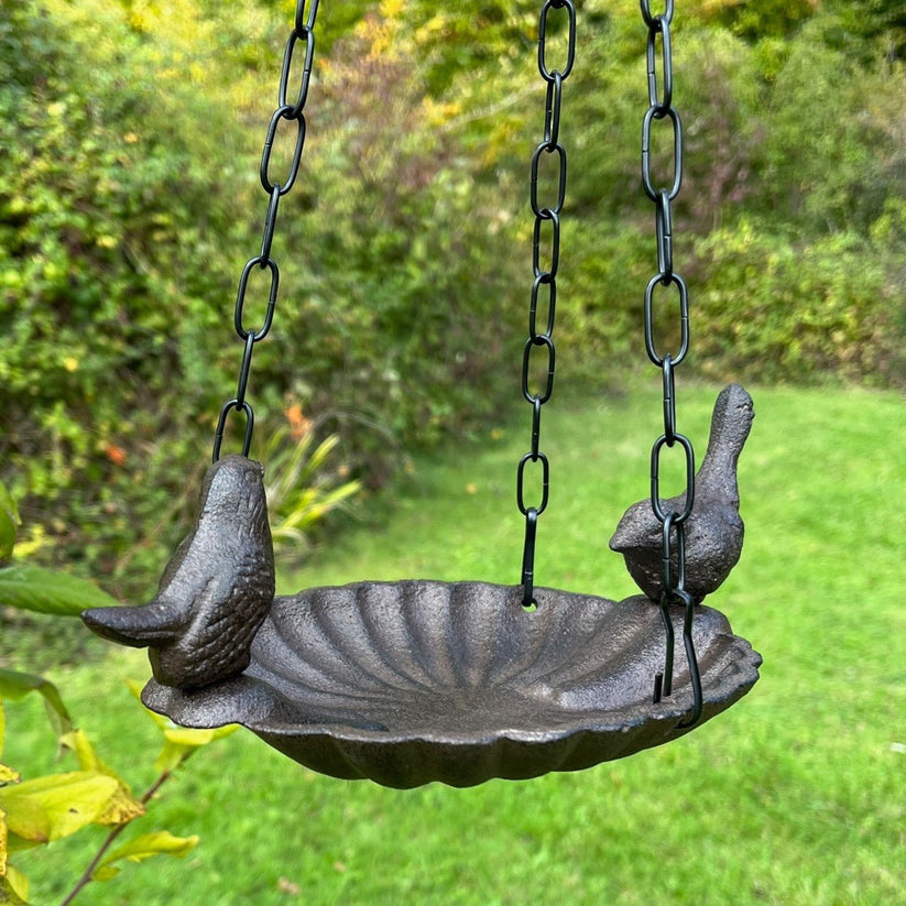 Hanging Cast Iron Garden Bird Bath Selections